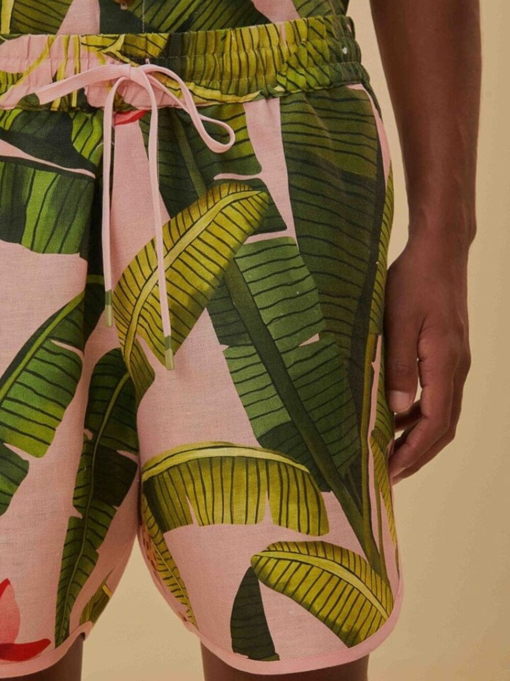 NWT FARM RIO Banana Leaves Print Men's Shorts in Medium - Picture 3 of 6